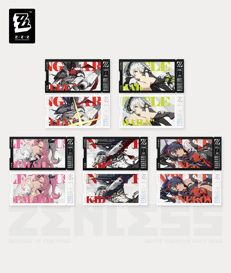 Zenless Zone Zero Merch ] Mindscape Cinema Art Series Collectible