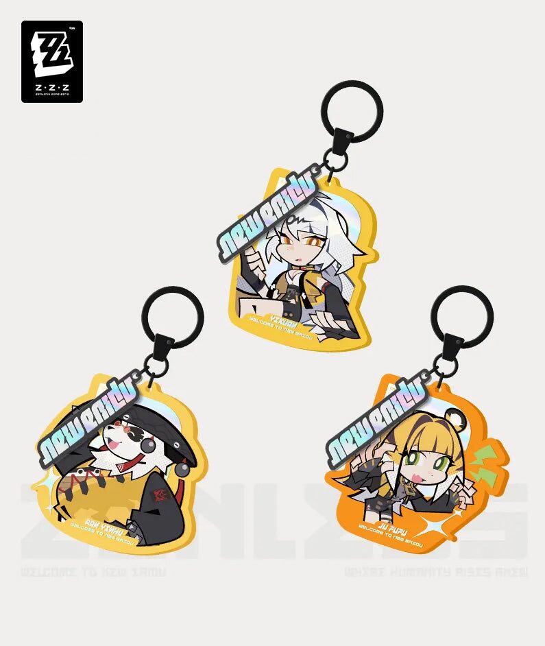 Zenless Zone Zero Merch]Lido Series Chibi Acrylic Keychain Yunkui