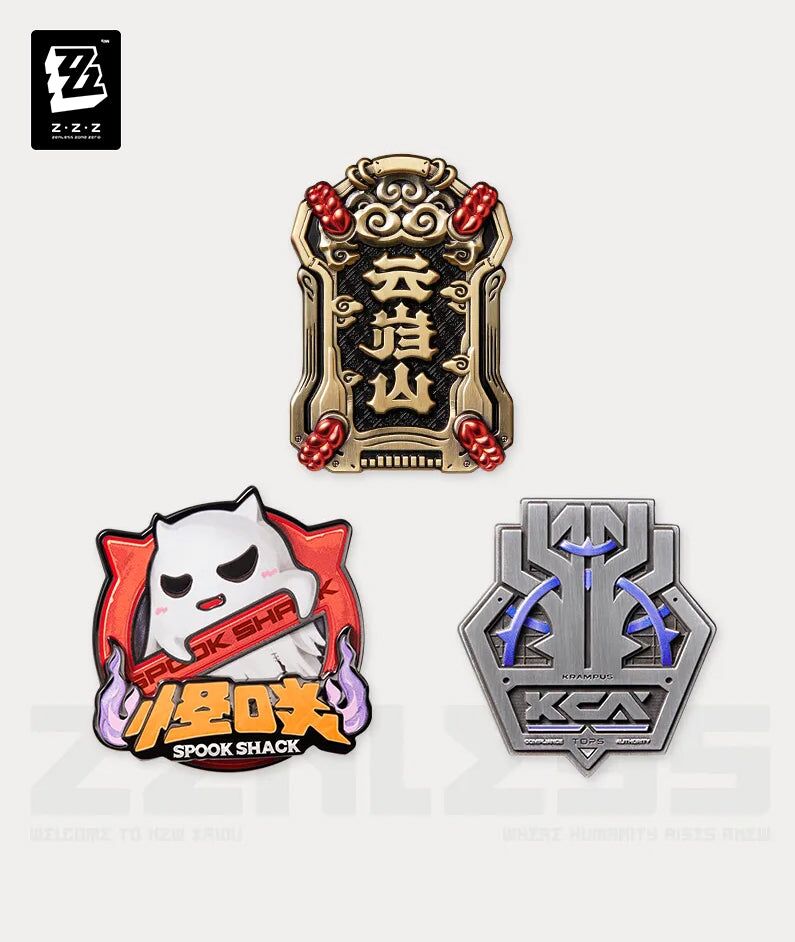 Official Zenless Zone Zero Faction Metal Badge Vol. 4