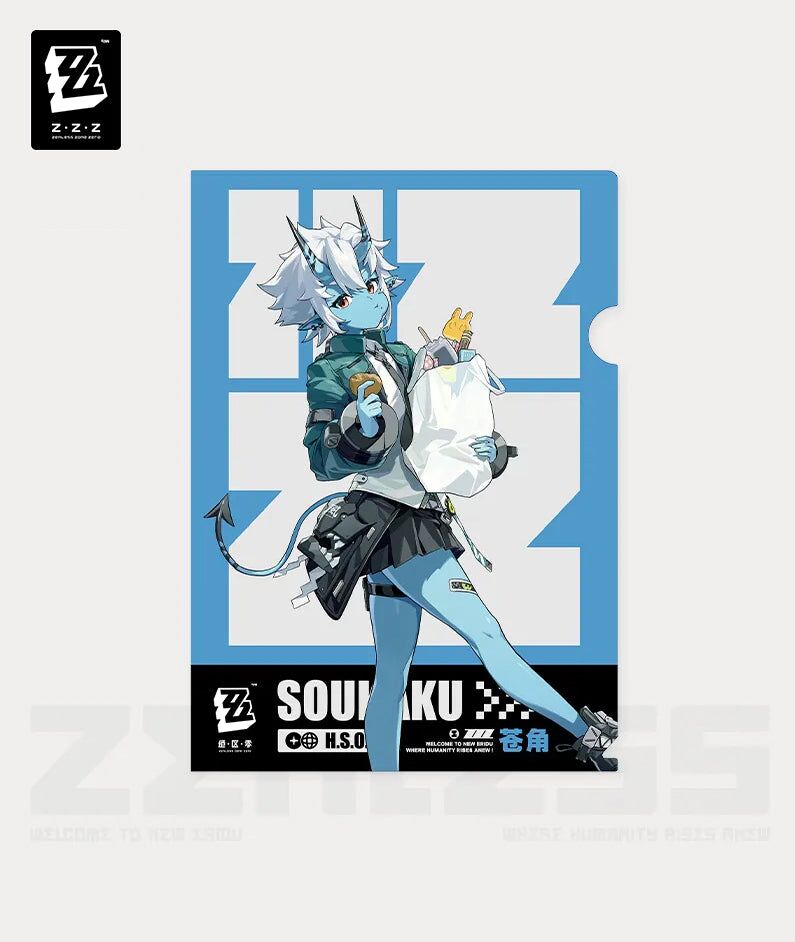 Zenless Zone Zero Merch ] Section 6 Daily Series Character Folder