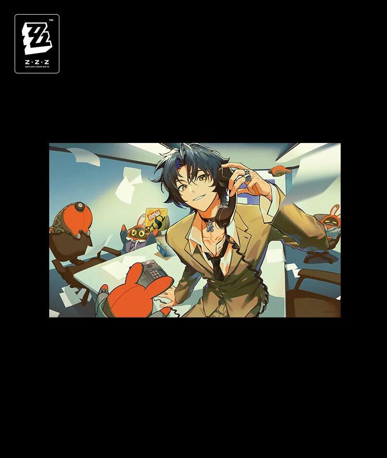 Zenless Zone Zero Merch ] Collectible Poster Vol. 4 Random Play