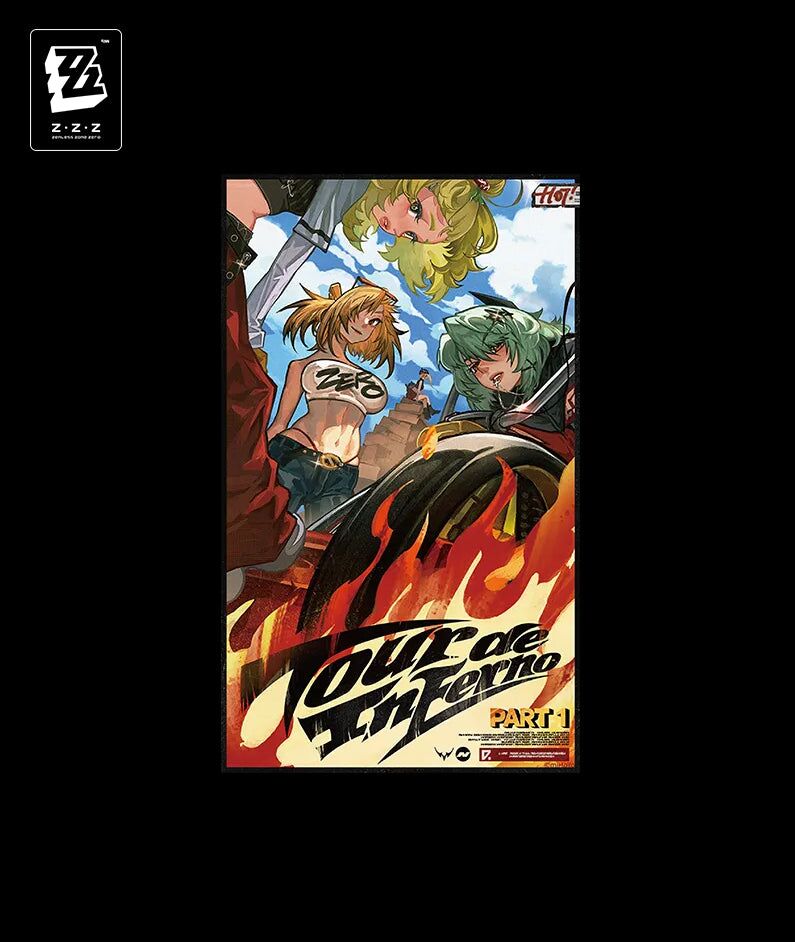 Zenless Zone Zero Merch ] Collectible Poster Vol. 4 Random Play